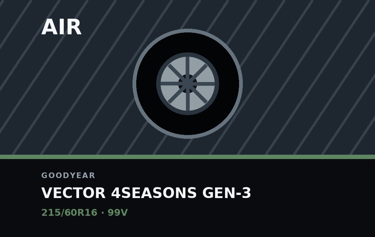 Goodyear Vector 4Seasons Gen-3 215/60R16