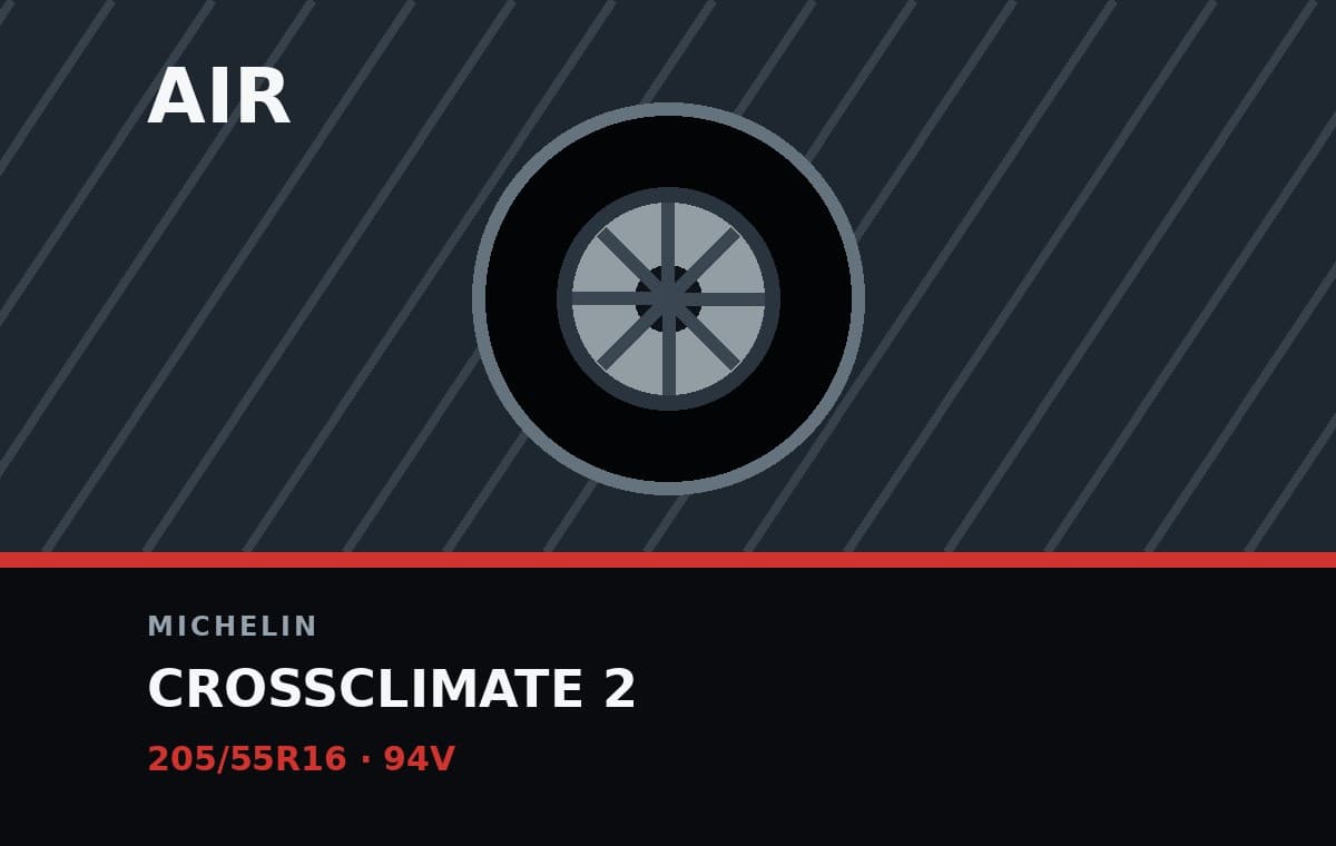 Michelin CrossClimate 2 205/55R16